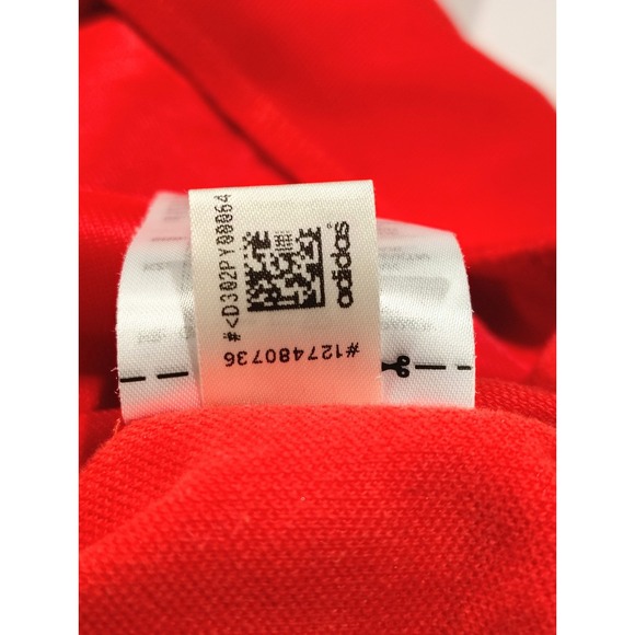 Adidas Originals Prime Blue mens Red Trefoil Logo Track Tracksuit Jacket size XL - Picture 7 of 11